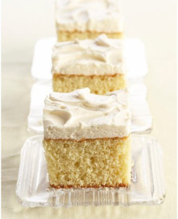 Vanilla Sheet Cake...